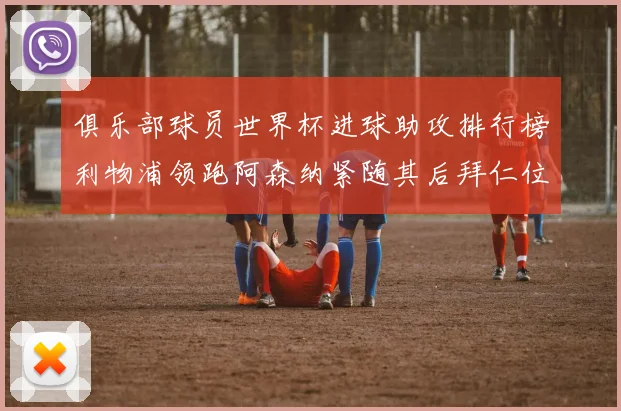 俱乐部球员世界杯进球助攻排行榜利物浦领跑阿森纳紧随其后拜仁位列第三
